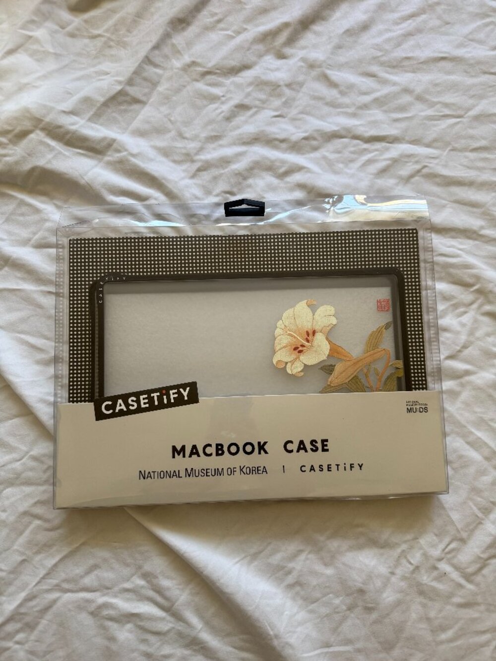 CASETiFY x National Museum Korea Lily MacBook Pro 14” M1-M5 Floral Impact Case